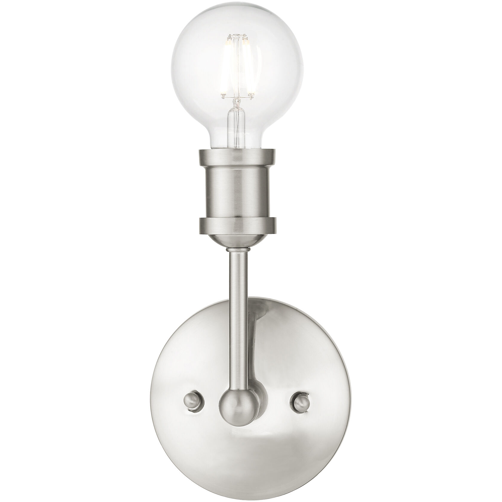 Lansdale 1 Light 5 inch Brushed Nickel Vanity Sconce Wall Light