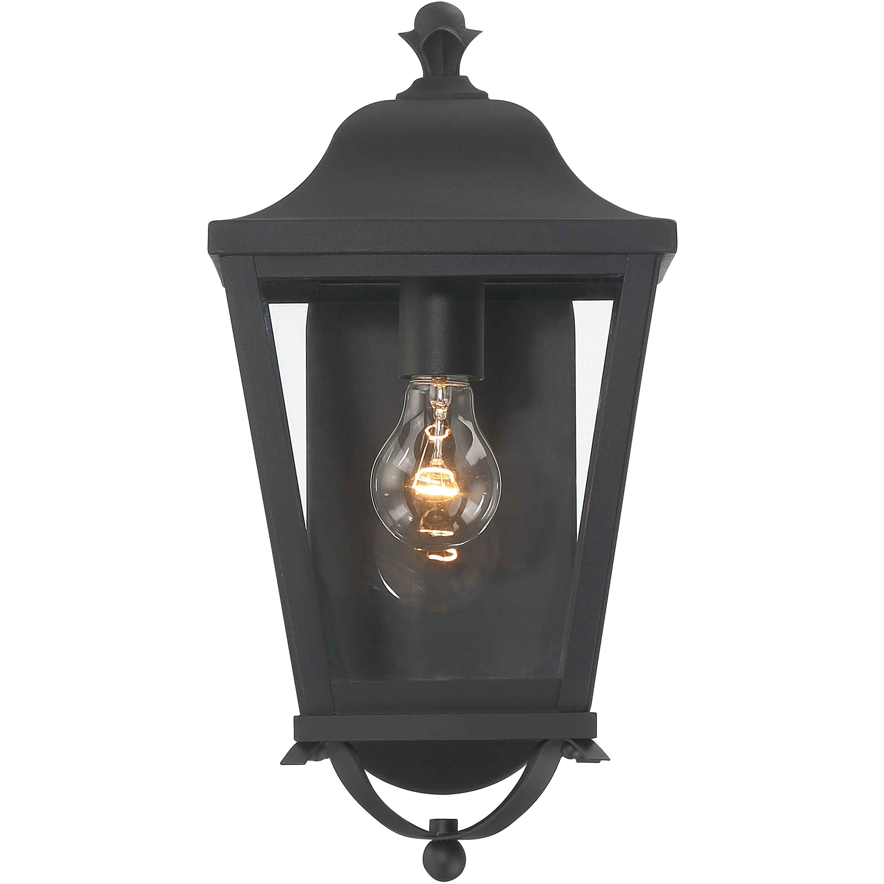 Savannah 1 Light 16 inch Sand Coal Outdoor Wall Mount, The Great Outdoors