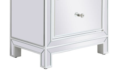 Reflexion 24 X 21 inch White Nightstand