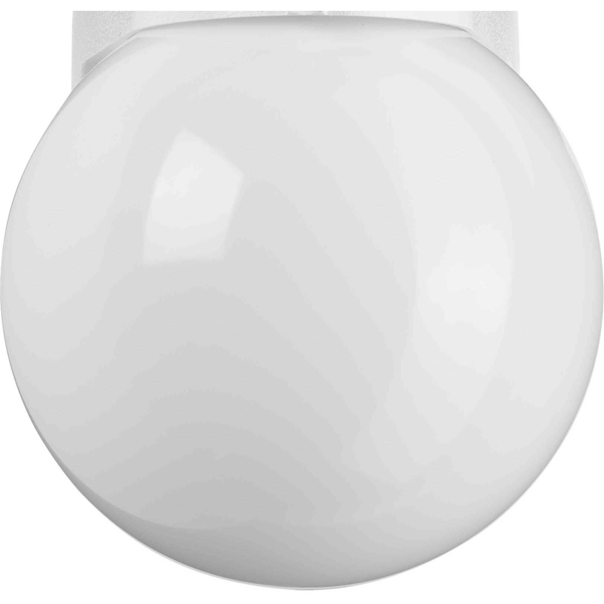 Polycarbonate Outdoor Outdoor Wall Lantern in White