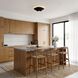 Kelly by Kelly Wearstler Echo LED 8.38 inch Midnight Black Flush Mount and Sconce Ceiling Light