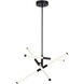 Avalon LED 27 inch Matte Black Pendant Ceiling Light