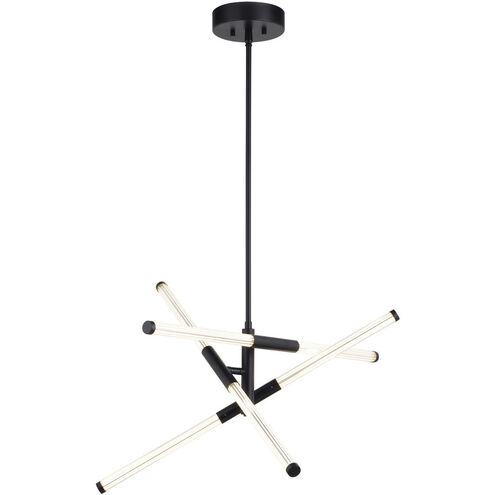 Avalon LED 27 inch Matte Black Pendant Ceiling Light