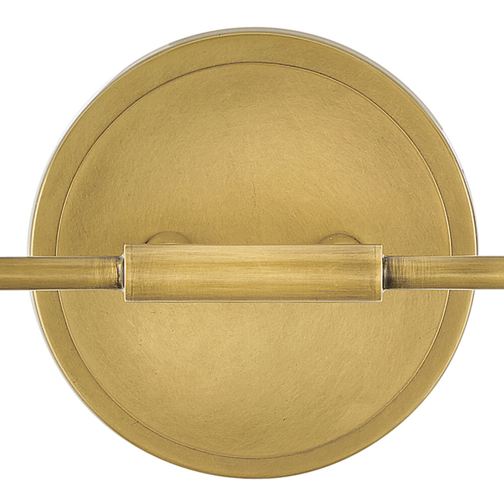 Kline LED 33 inch Heritage Brass Bath Light Wall Light