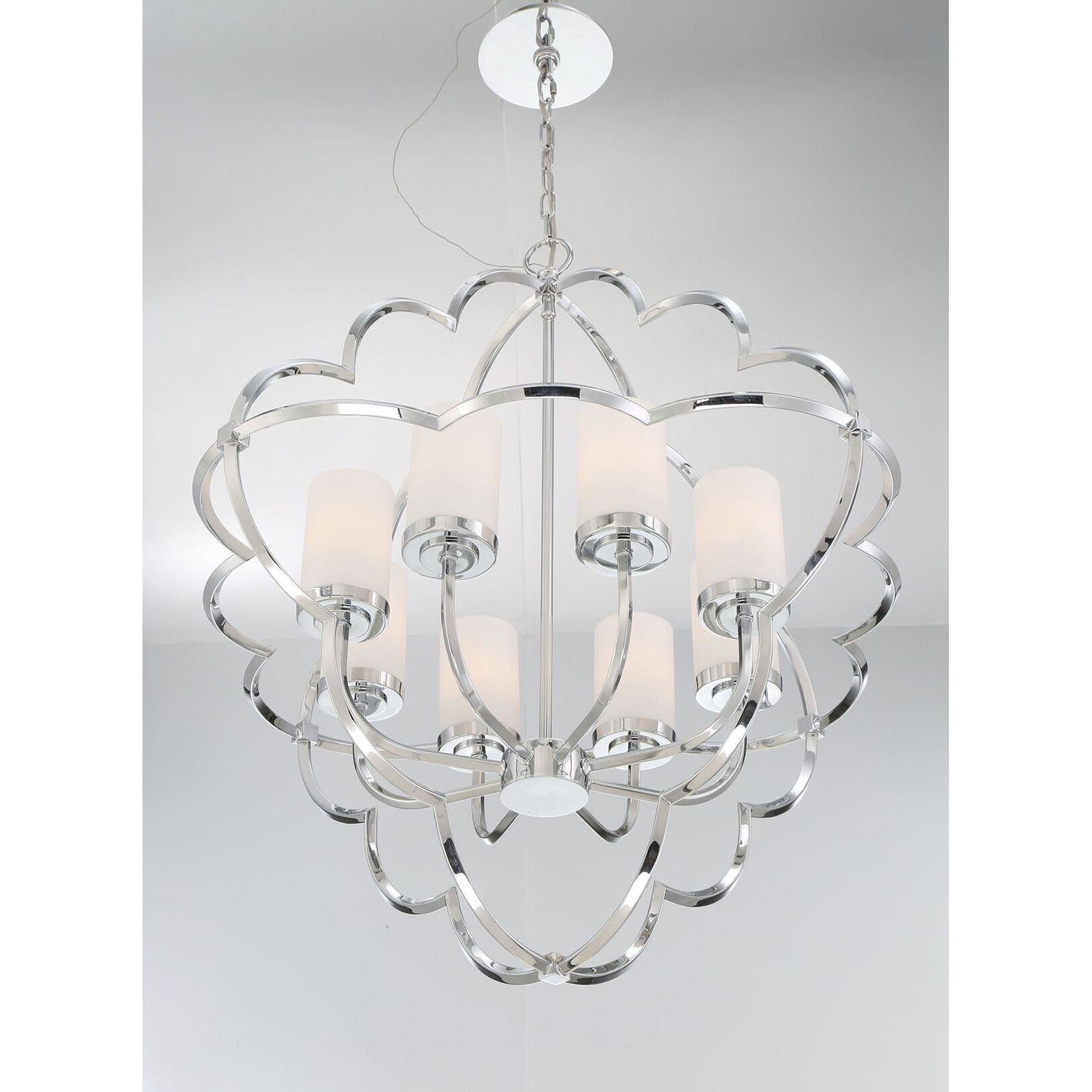Douville 1 Light 18 inch Chrome Chandelier Ceiling Light