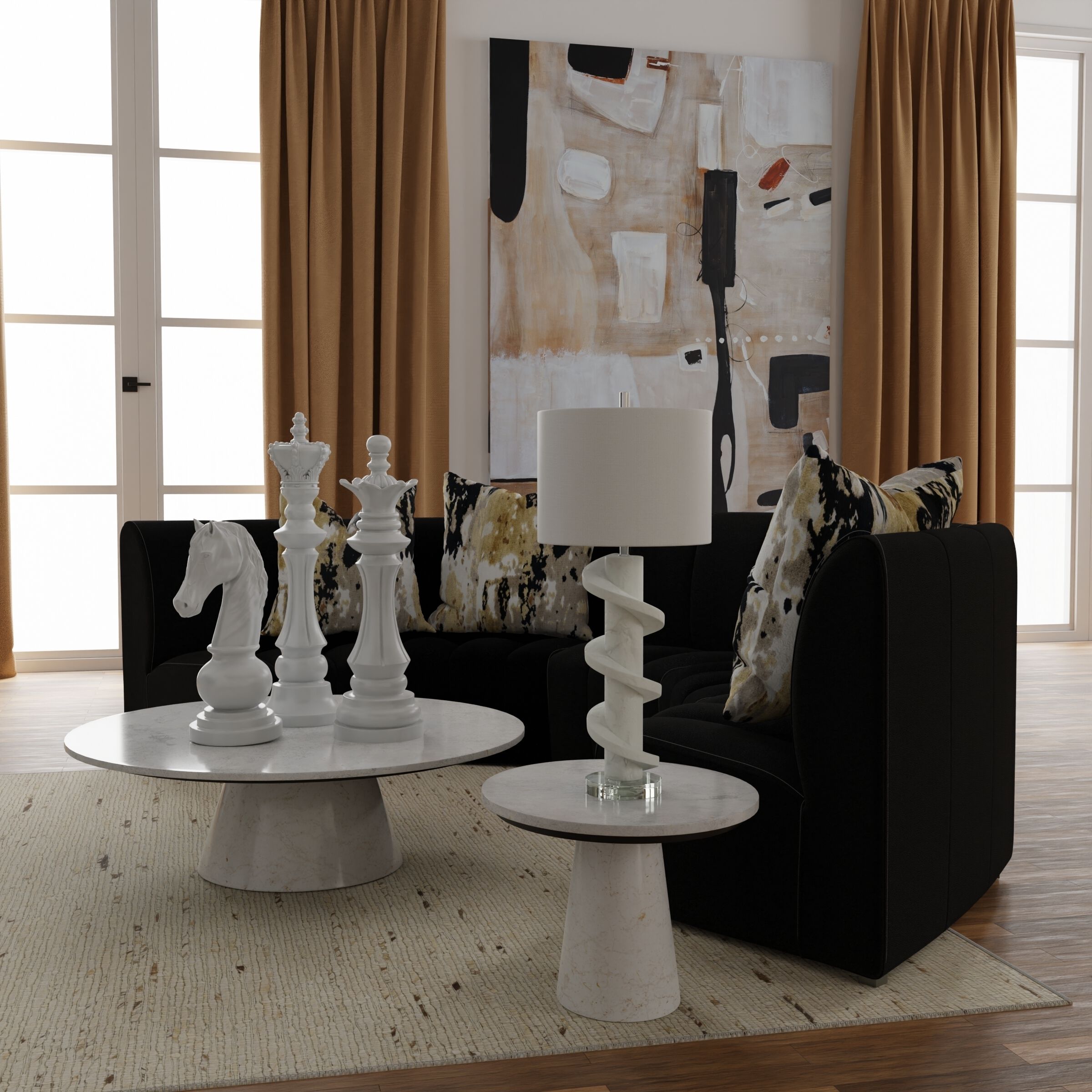 Layla 24 X 10 inch Sculpture