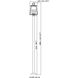 Broughton 4 Light 115.75 inch Black Outdoor Post Mounted Fixture