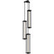 Athena Triple LED 20.1 inch Ink Pendant Lantern Ceiling Light, Tall
