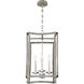 Brookline 4 Light 13 inch Pewter / Greywood Foyer Ceiling Light