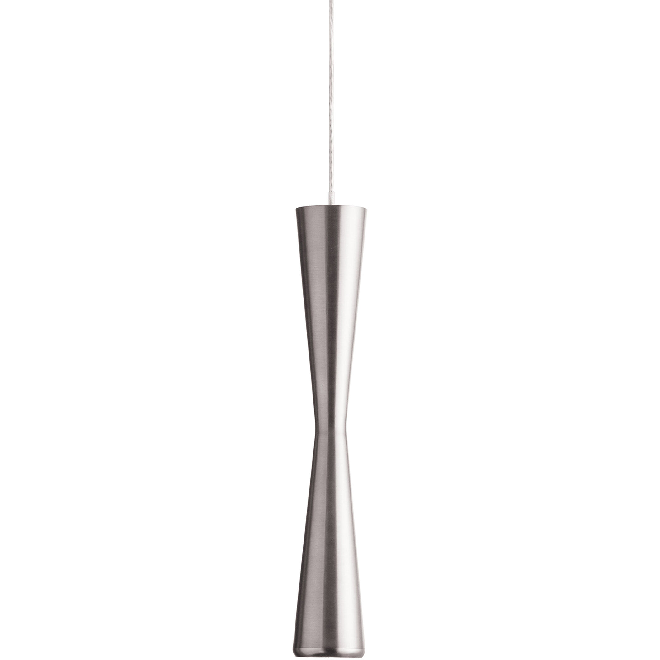 Satin chrome pendant light shop