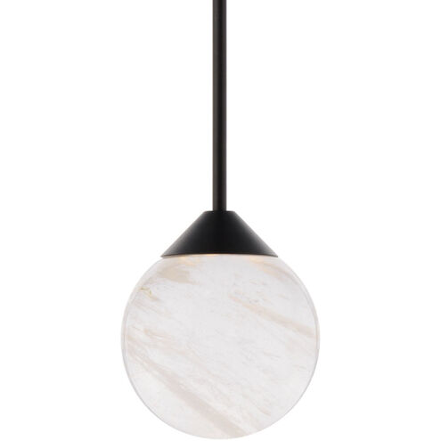 Quest LED 7.13 inch Black Mini Pendant Ceiling Light, Beyond