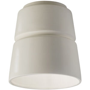 Radiance Collection LED 7.5 inch Greco Travertine Flush-Mount Ceiling Light