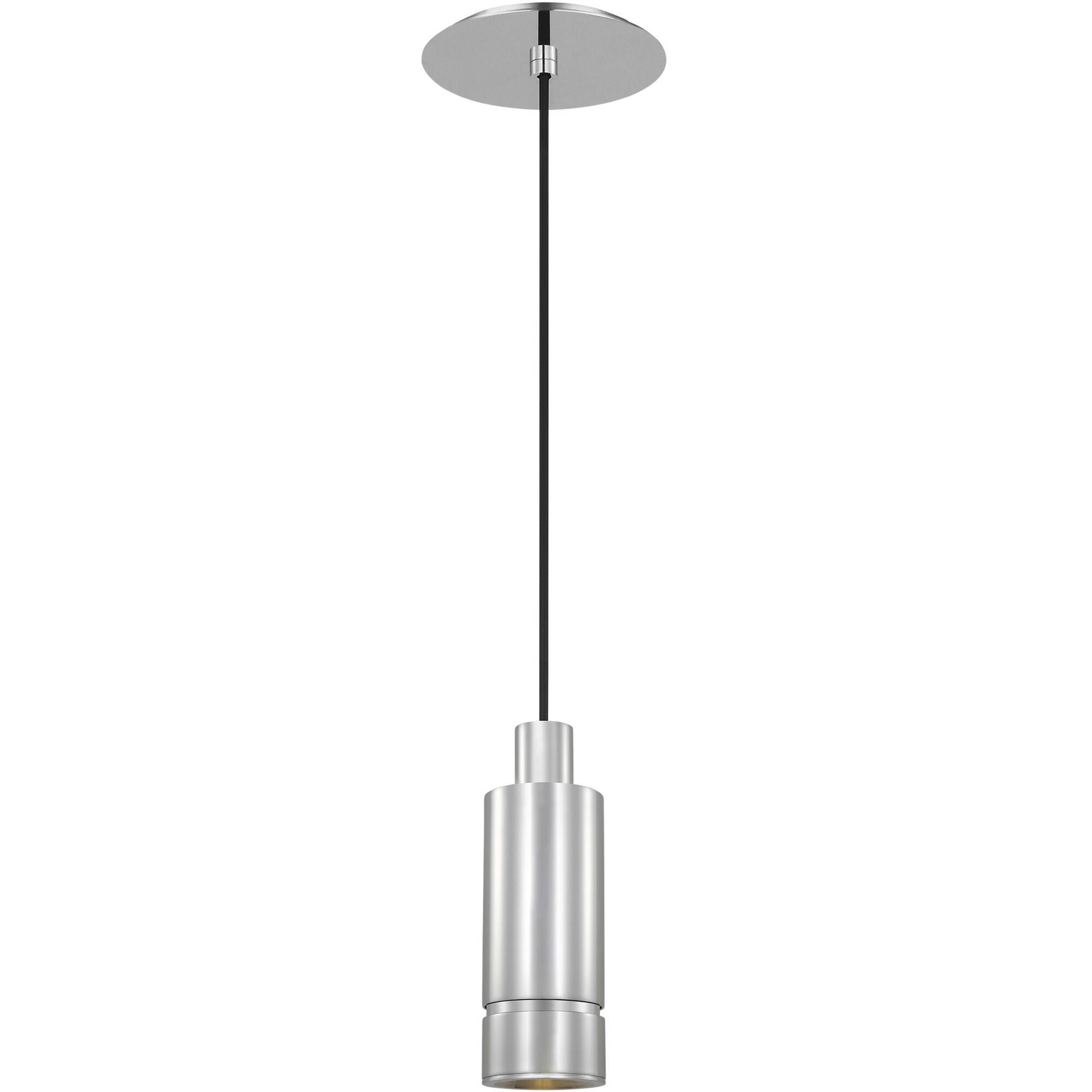 Mick De Giulio Sottile LED 3 inch Polished Stainless Steel Line-Voltage Pendant Ceiling Light