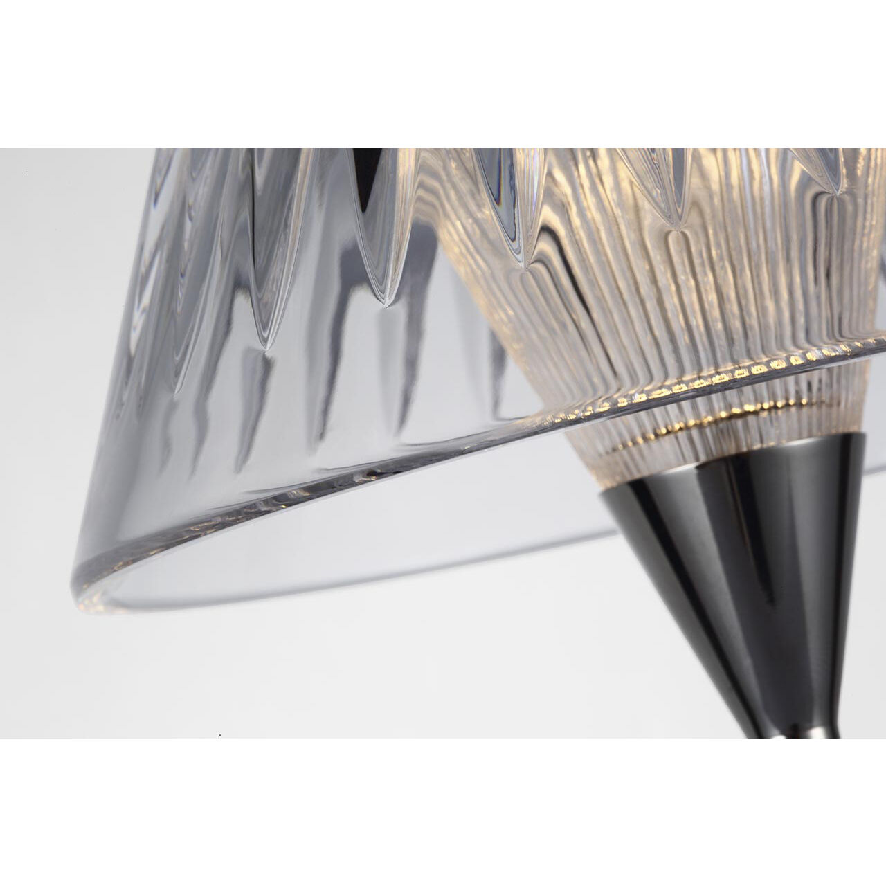 Waterford Blaze 11.5 inch 1.00 watt Polished Nickel Rechargeable Table Lamp Portable Light