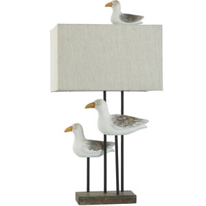 Piper Shore 33.25 inch 100.00 watt Brushed Brown Table Lamp Portable Light