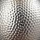 Hammered Chrome 21.5 inch 60 watt Chrome Table Lamp Portable Light in Incandescent