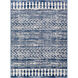 Roma 120 X 94 inch Navy Rug in 8 x 10, Rectangle
