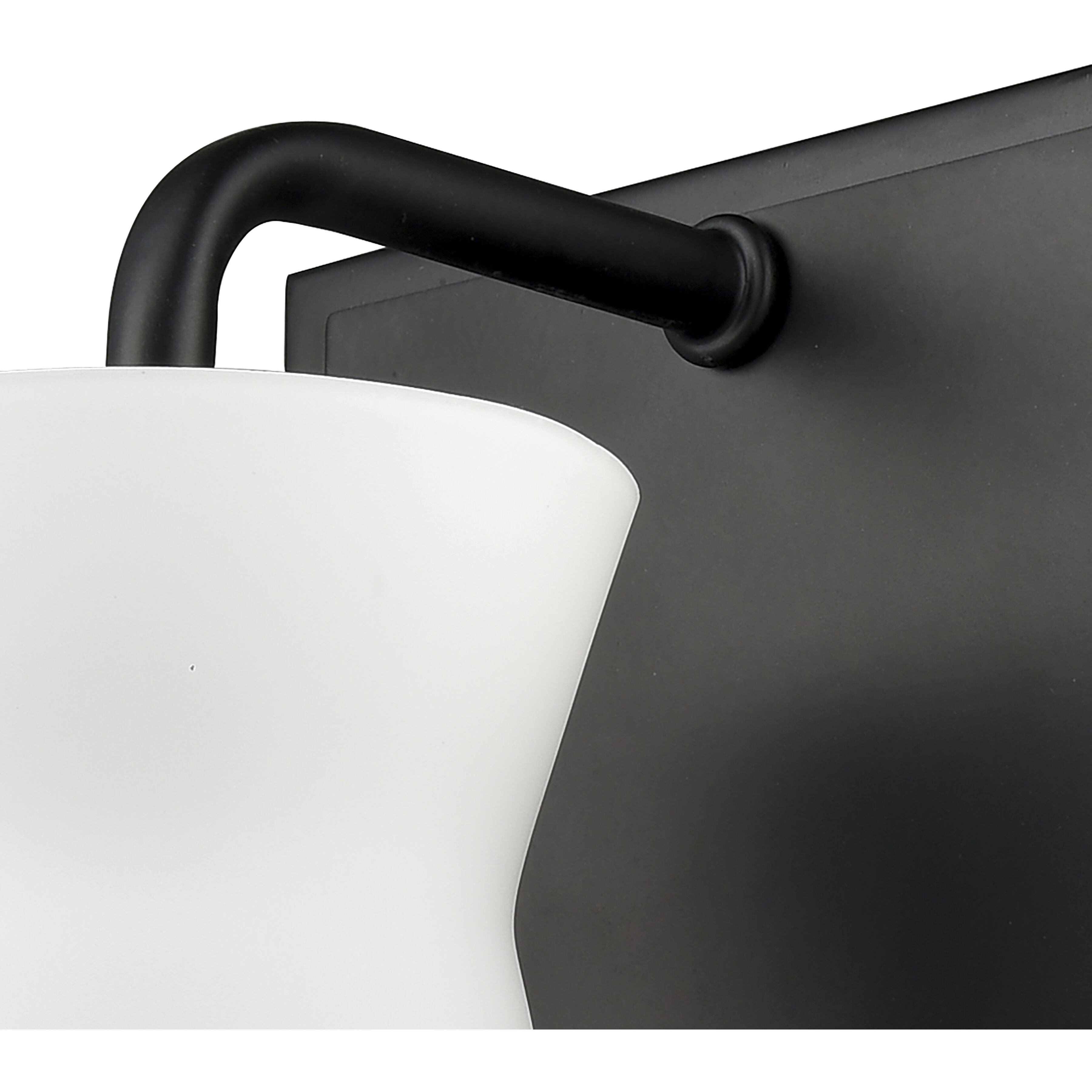 Brookville Vanity Light Wall Light in Matte Black