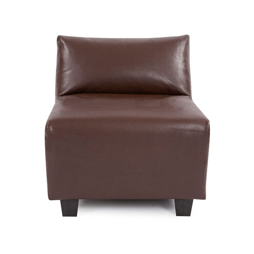 Pod Avanti Pecan Chair with Slipcover