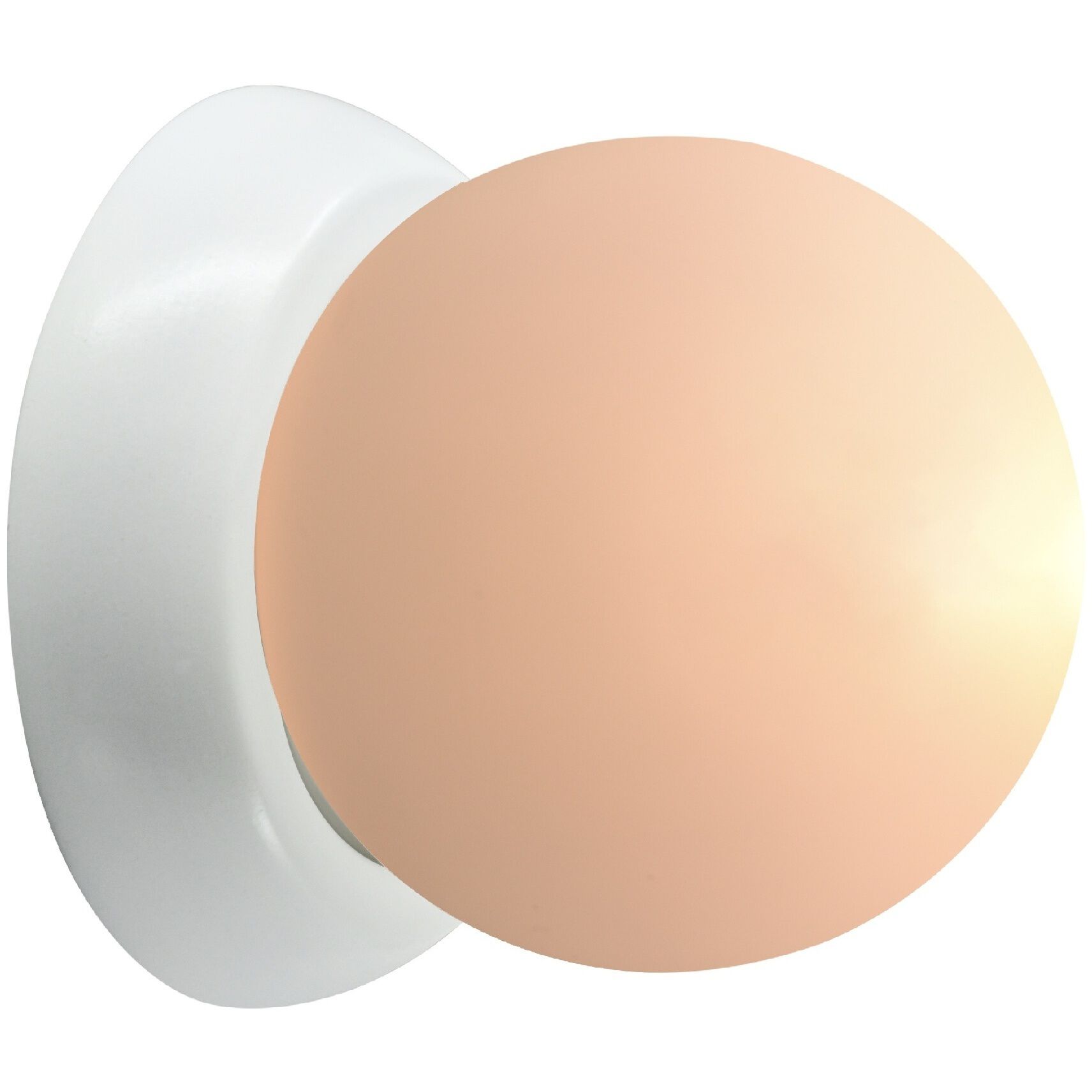 Ambiance LED 4.5 inch Gloss White Wall Sconce Wall Light