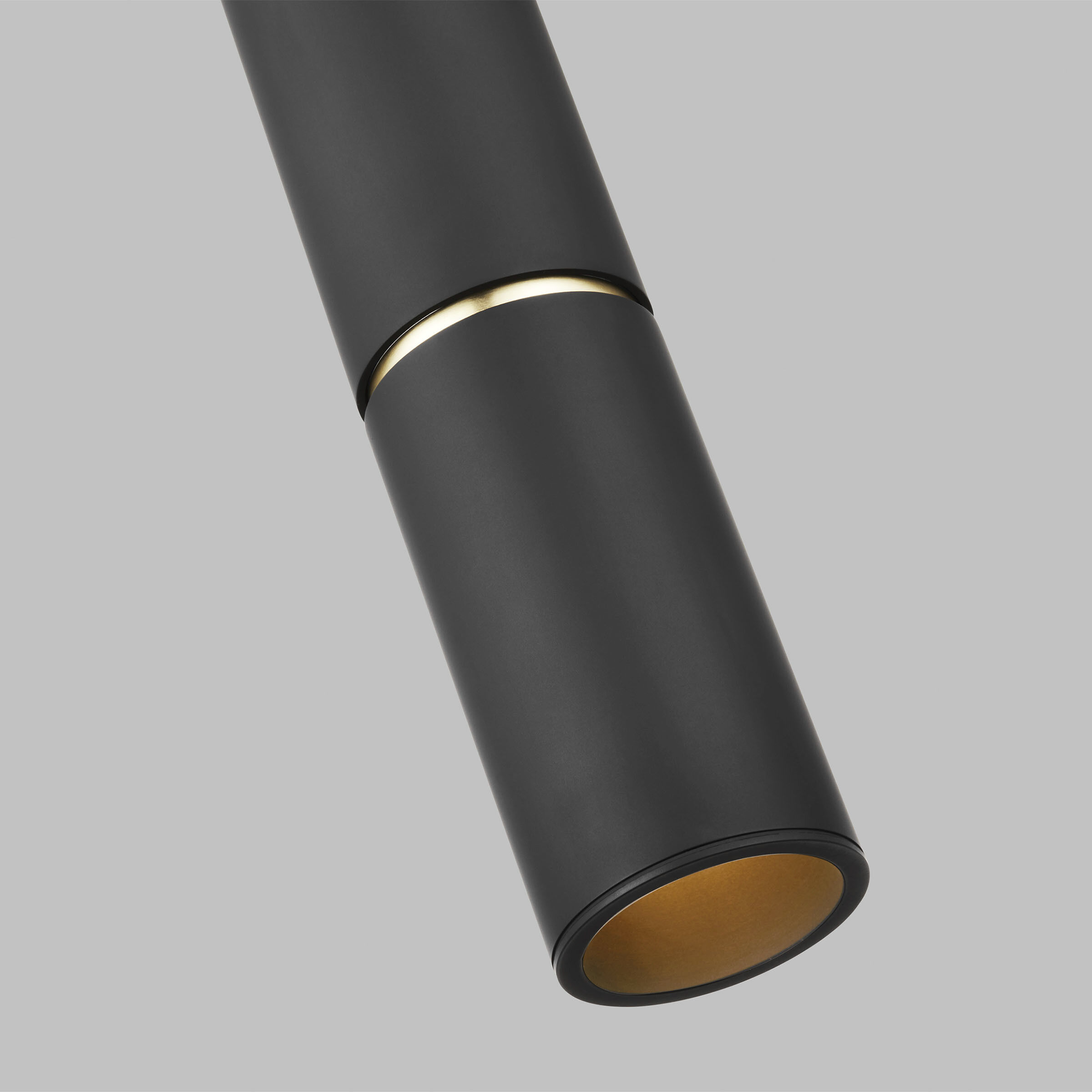 Mick De Giulio Sottile LED Nightshade Black Pendant Ceiling Light, Integrated LED