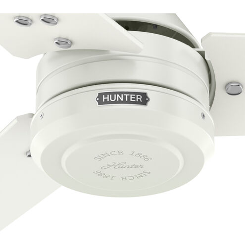 Cassius 60 inch Fresh White with Light Stripe/Fresh White Blades Outdoor Ceiling Fan