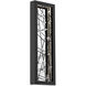 Dreamcatcher LED 18.2 inch Black Outdoor Wall Light, Beyond