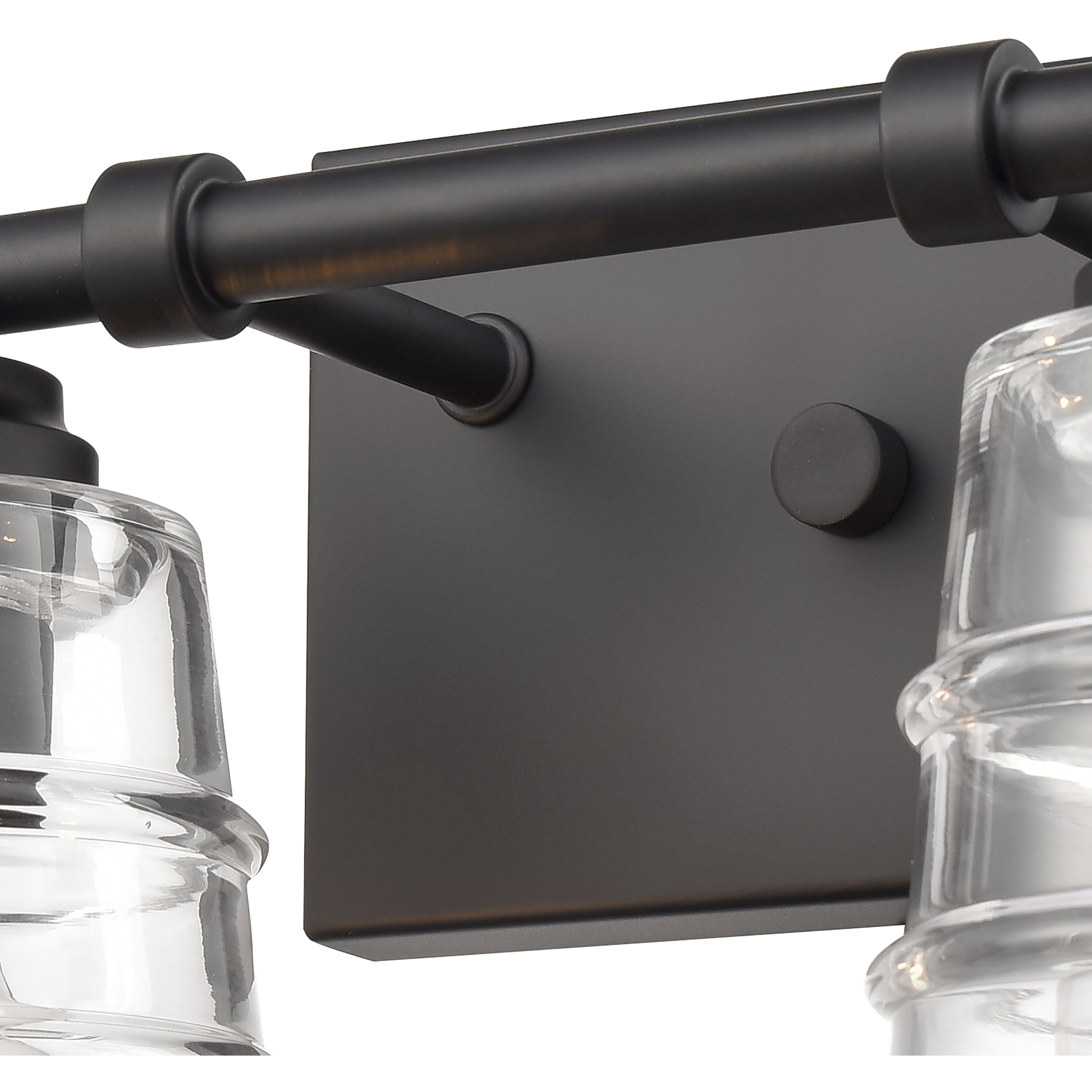 Pulsate Vanity Light Wall Light in Matte Black