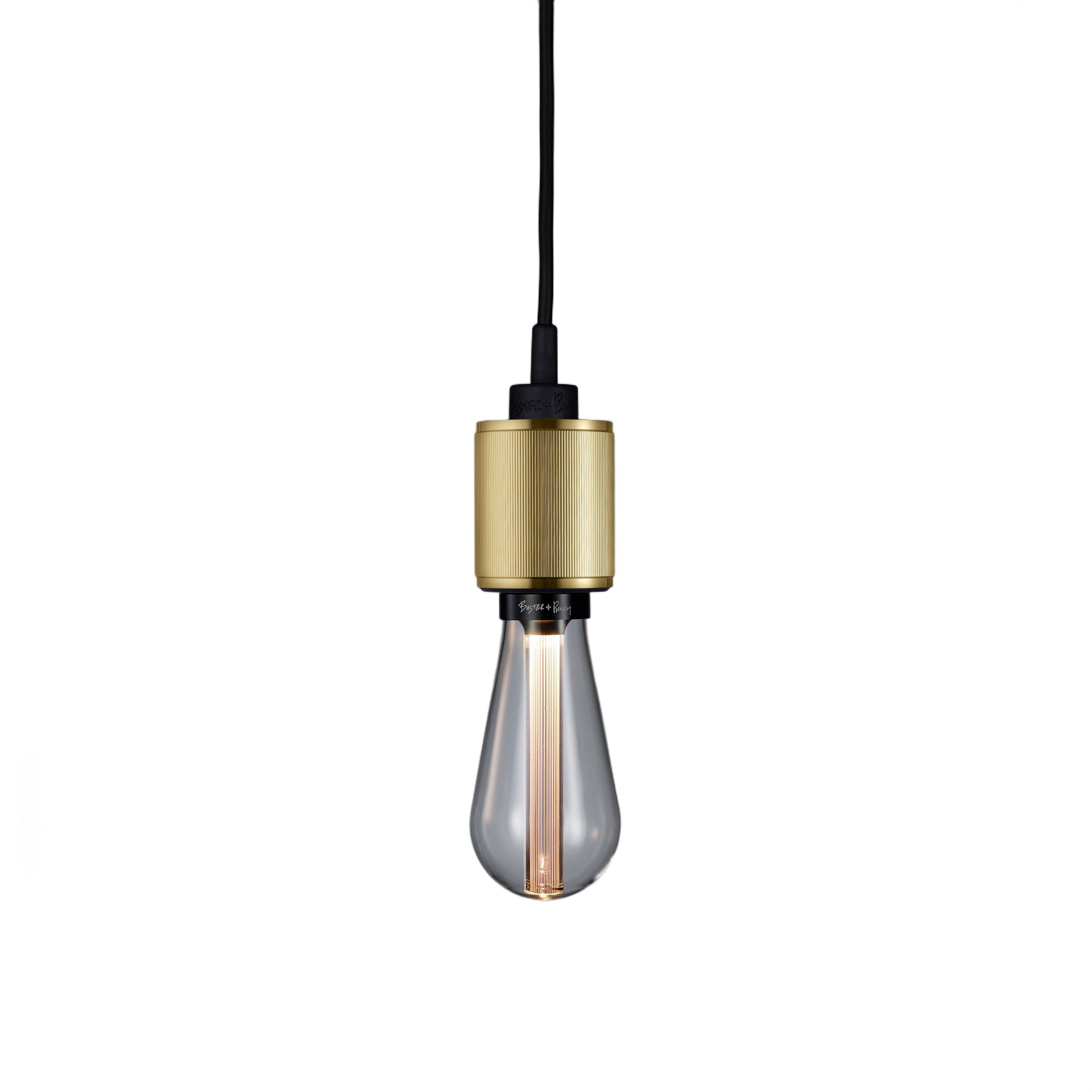 Heavy Metal LED 4.72 inch Brass Pendant Ceiling Light