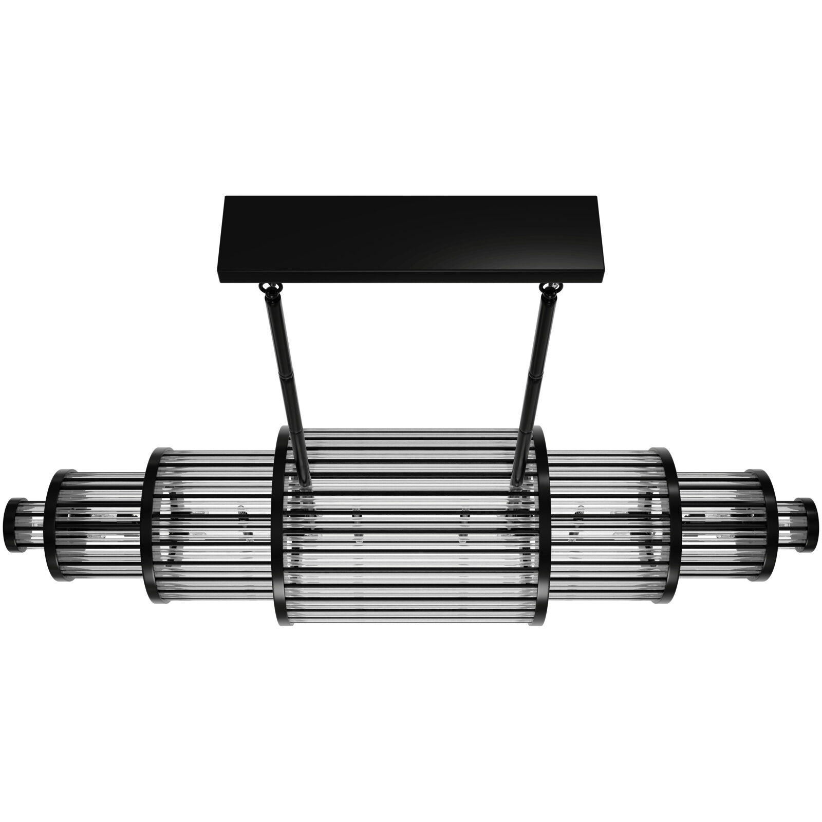 Waldorf LED 16 inch Polished Gunmetal Chandelier Ceiling Light