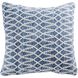 Hester 24 X 5.5 inch Crema with Light Blue Pillow, Cover Only