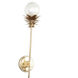 Florette 1 Light 6.5 inch Modern Gold Wall Sconce Wall Light