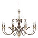 Sabine 8 Light 34 inch Avignon Chandelier Ceiling Light