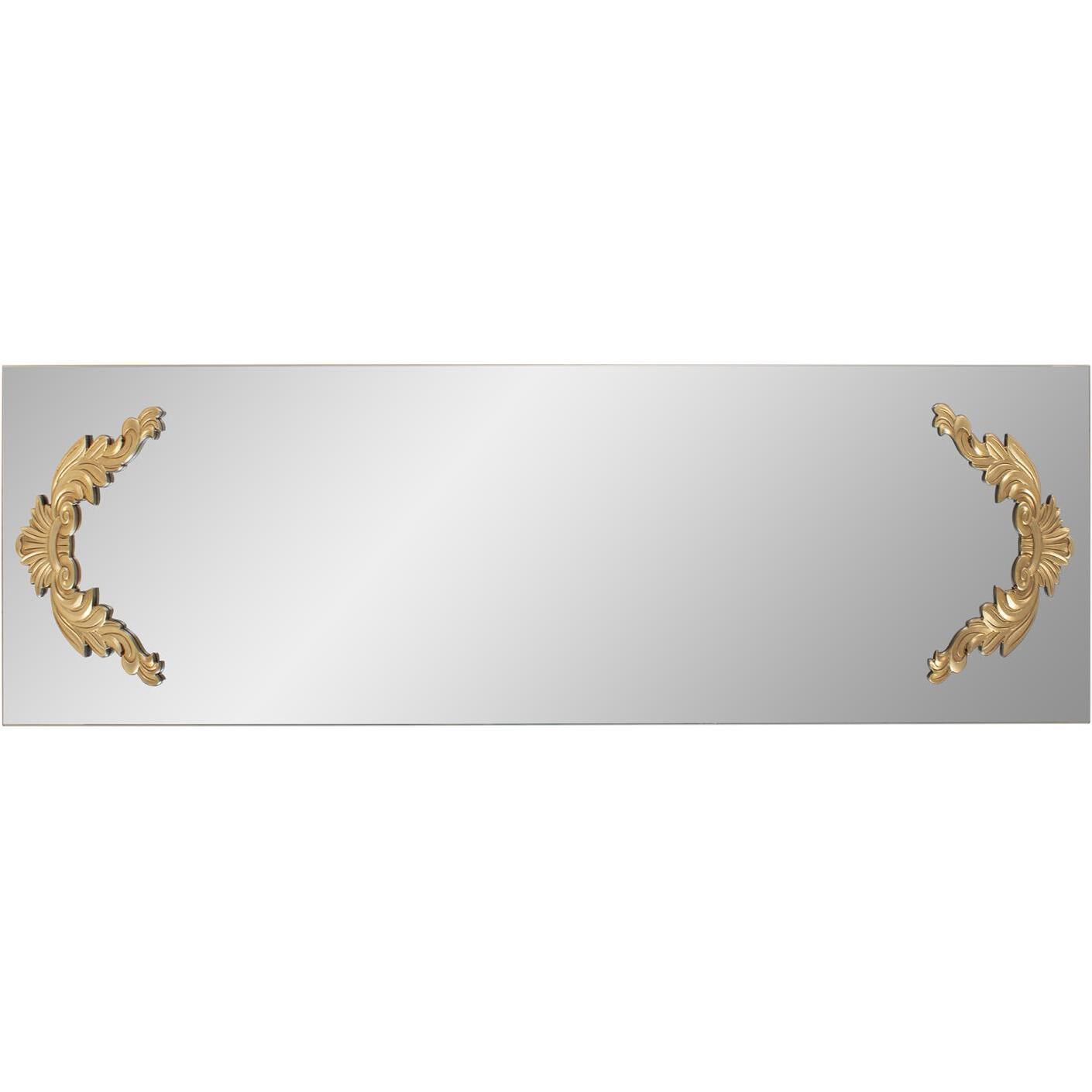 Adelard 72 X 24 inch Gold Leaf Mirror