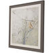 Budding Willow Neutral and Orange and Gray and Brown Framed Art, Propac