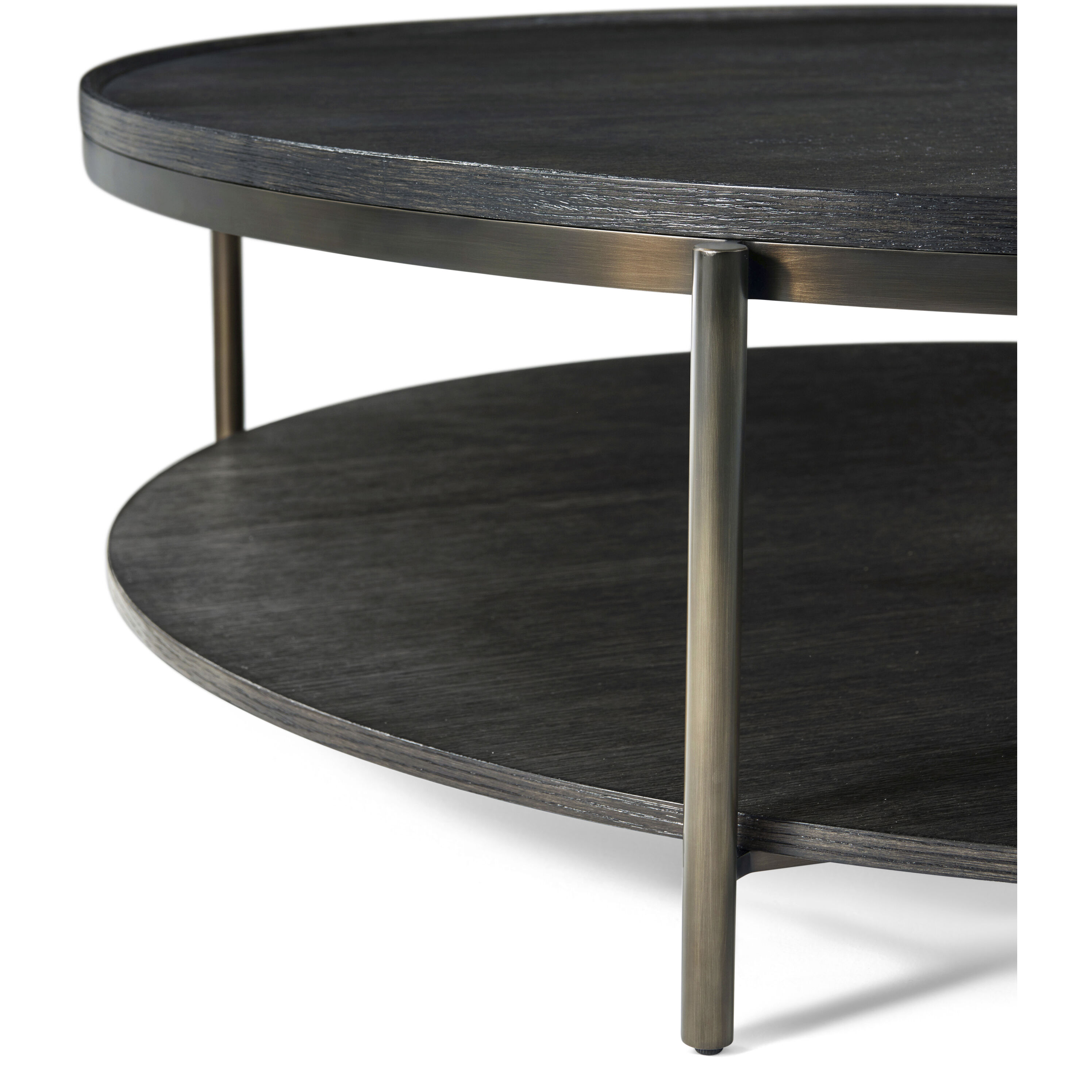 Repose 57 X 57 inch Charcoal Oak Coffee Table