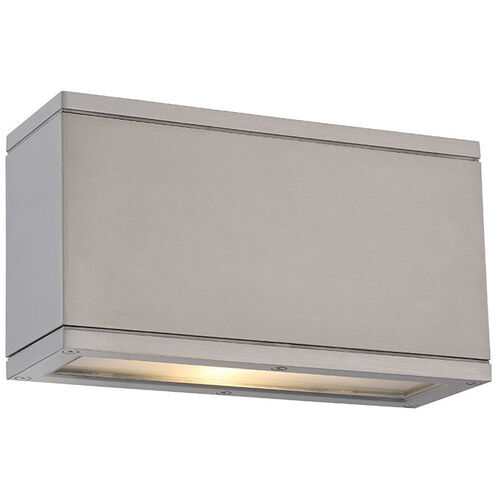 Rubix LED 4 inch Brushed Aluminum Outdoor Wall Light