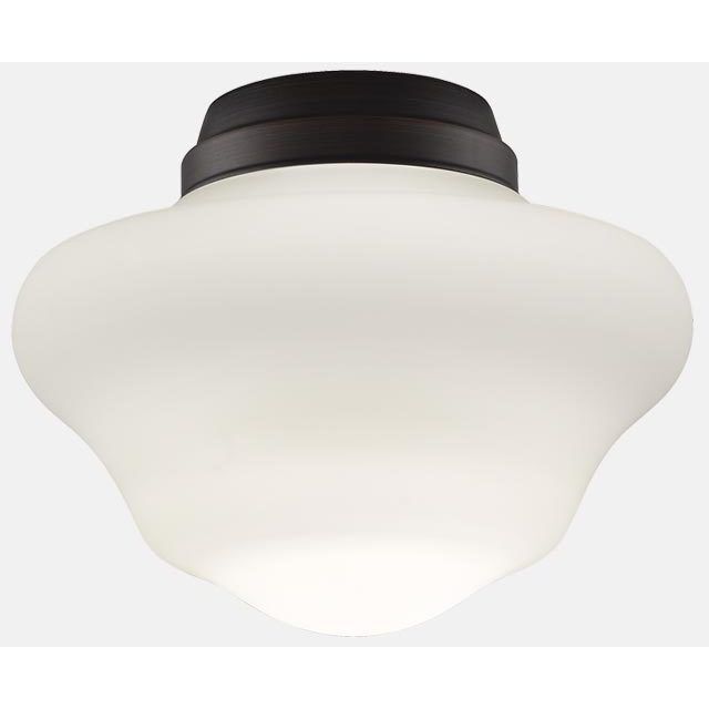 myFanimation 1 Light Fluorescent Brushed Nickel Fan Light Kit