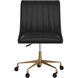 Halden Vintage Black Office Chair