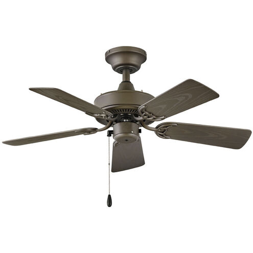 Cabana 36 inch Metallic Matte Bronze Fan, Regency Series