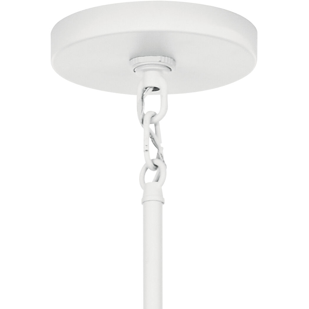 Armand 8 Light 26.25 inch White Chandelier Ceiling Light, Medium