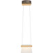 Cowbell LED 6.3 inch Modern Brass Mini Pendant Ceiling Light