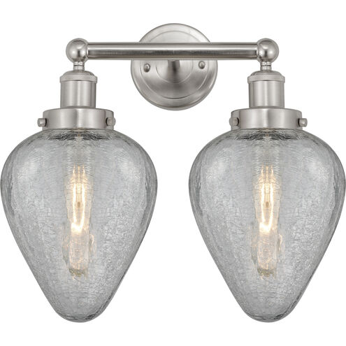 Geneseo 2 Light 15 inch Brushed Satin Nickel Bath Vanity Light Wall Light