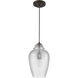 Brielle 1 Light 9 inch Oil Rubbed Bronze Pendant Ceiling Light