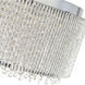 Claire 12 Light 20 inch Chrome Drum Shade Chandelier Ceiling Light