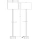 Sydney 62.75 inch 150.00 watt Antique Brass Floor Lamp Portable Light