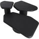 Detti 23.5 X 22 inch Matte Black Outdoor End Table