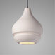 Radiance LED 8 inch Polished Chrome Pendant Ceiling Light