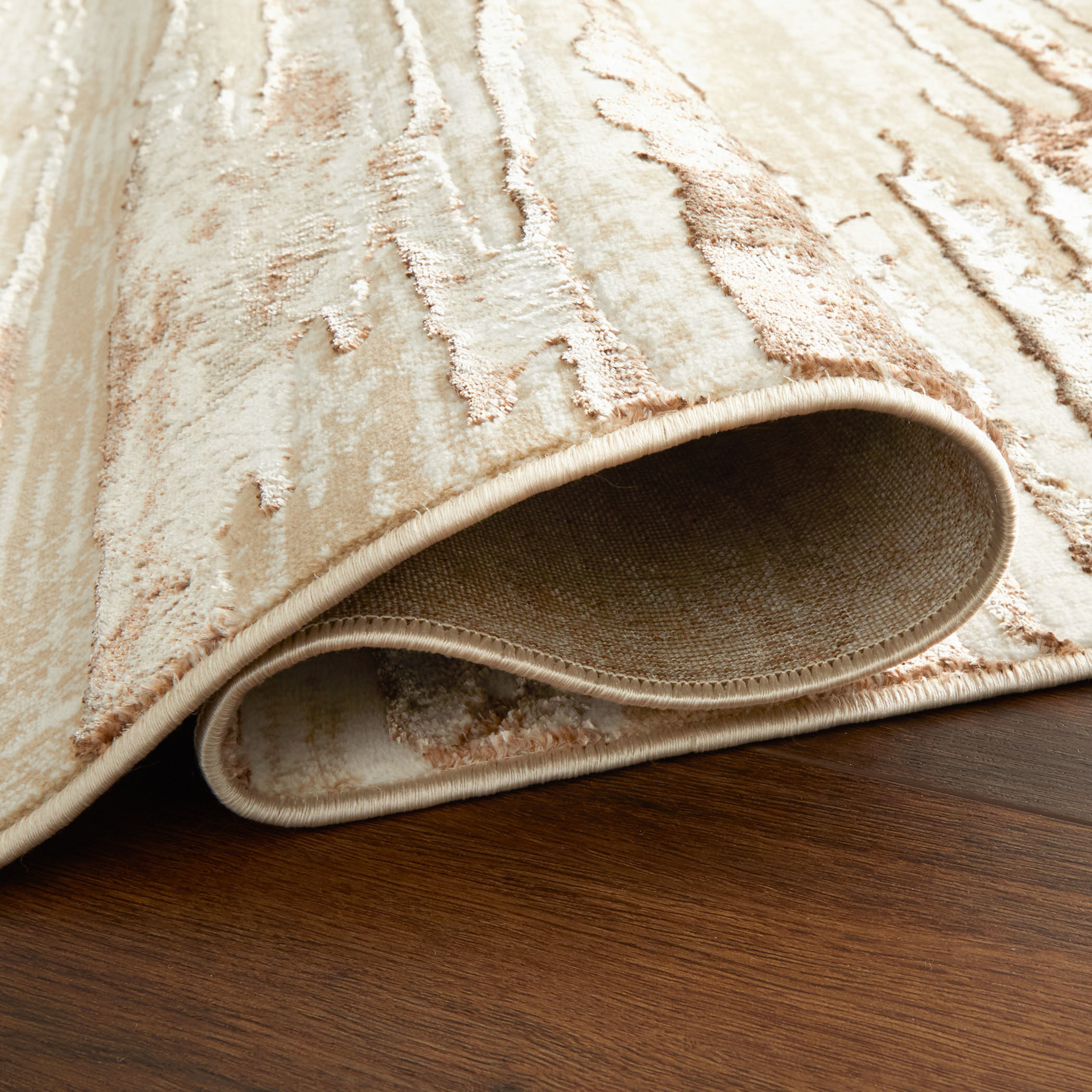 Piave 130 X 94 inch Earth Tones Rug in 8 x 11