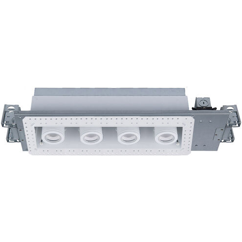 Silo Multiples LED White White Multiple Recessed Trim in 3000K, White/White